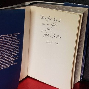 FRANCO, CAUDILLO DE ESPAÑA, PAUL PRESTON, (FIRMADO).