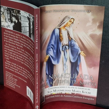 LA INMACULADA REVELA AL ESPÍRITU SANTO, JEAN FRANÇOIS VILLEPELÉE.