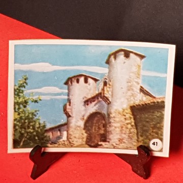 Cromo castillo de sigüenza, Guadalajara..