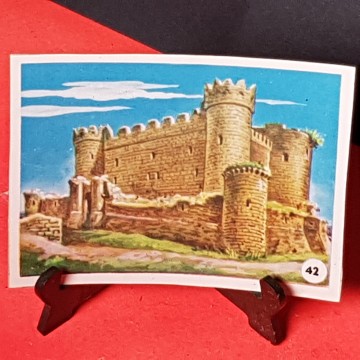 Cromo castillo de Pioz, Guadalajara