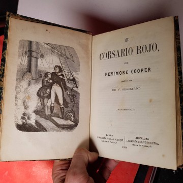 EL CORSARIO ROJO, JAMES FENIMORE COOPER.