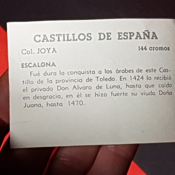 CASTILLO DE ESCALONA, TOLEDO.