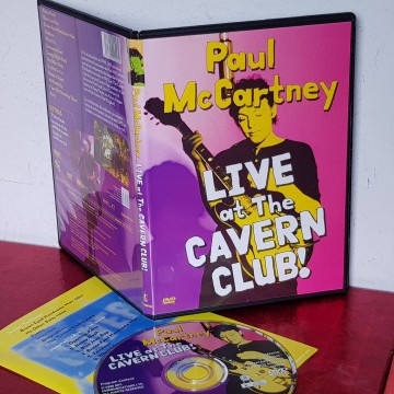 PAUL MCCARTNEY LIVE AT THE CAVERN CLUB, DVD.