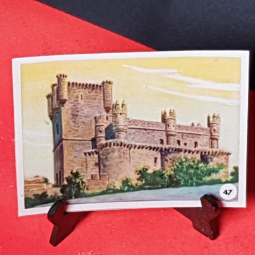 CROMO CASTILLO DE GUADAMUR, TOLEDO.
