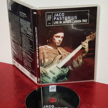 JACO PASTORIUS, LIVE IN JAPAN AND CANADA, DVD.
