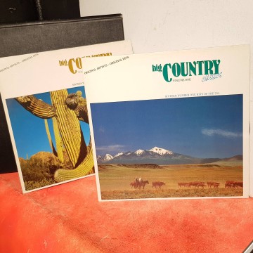 BIG COUNTRY CLASSICS, VOL. 1 Y 2, VINILO LP.