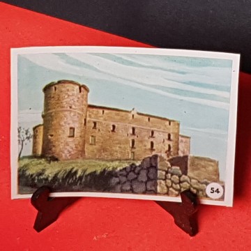 Cromo castillo de Magalia Navas del marqués, Ávila