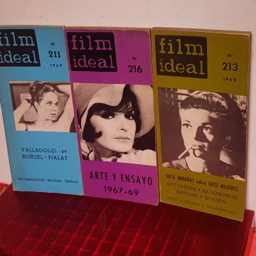 LOTE 3 REVISTAS FILM IDEAL.