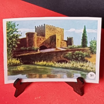 Cromo Castillo Arenas de San Pedro, Ávila..