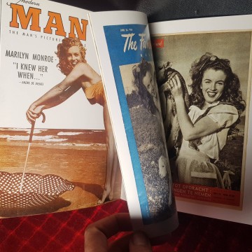 CATÁLOGO DE PORTADAS DE REVISTAS DE MARILYN MONROE.