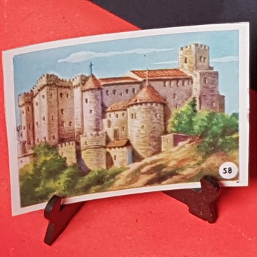 Cromo castillo de Burgos