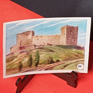 Cromo castillo de argüeso, Santander