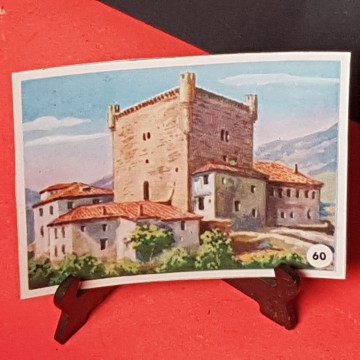 Cromo castillo del Infantado, Santander