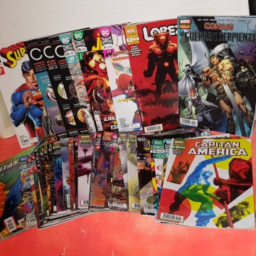 LOTE 38 CÓMICS Y 3 REVISTAS DE ECC ACTUALIDAD DEL CÓMIC.