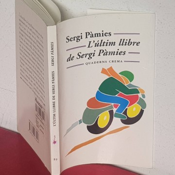 L'ULTIM LLIBRE DE SERGI PÀMIES.