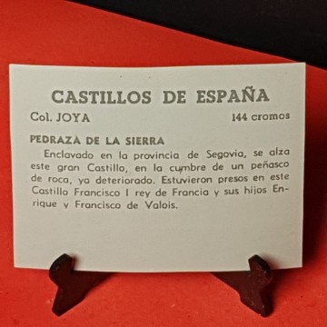 Castillo Pedraza de la sierra, Segovia