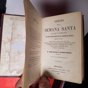 OFICIO DE LA SEMANA SANTA.