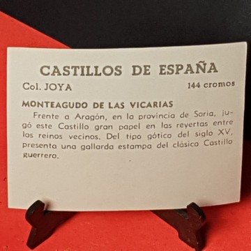Castillo de Monteagudo de las vicarías, soria