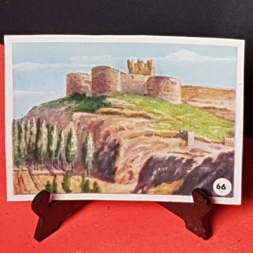 Cromo Castillo Berlanga de duero, Soria