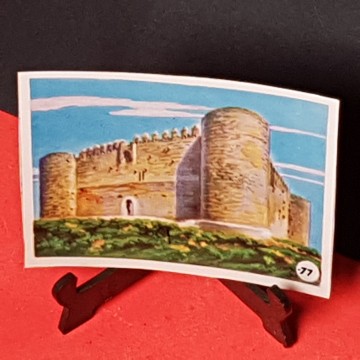 Cromo Castillo de montgrí, Gerona