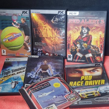 LOTE 7 JUEGOS PC.