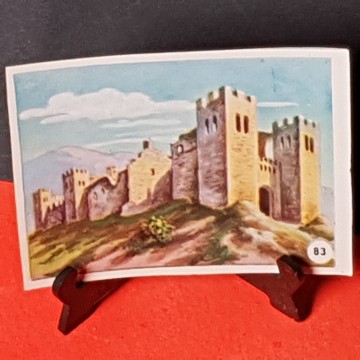 CROMO CASTILLO DE ESPLUGA DE FRANCOLÍ, TARRAGONA.