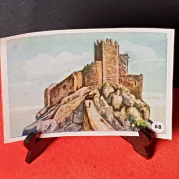 CROMO CASTILLO PUEBLA DE ALCOCER, BADAJOZ.
