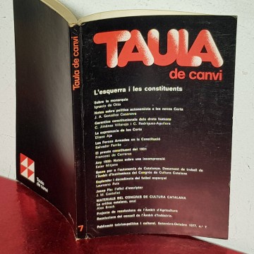 TAULA DE CANVI, 7.