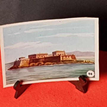 Cromo Castillo de San antón, La Coruña