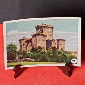 Cromo castillo de Pambre, Lugo