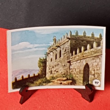 Cromo castillo de Sotomayor, Pontevedra