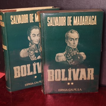 SIMÓN BOLÍVAR, SALVADOR DE MADARIAGA.