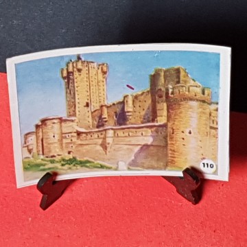 Cromo castillo de la mota, Valladolid