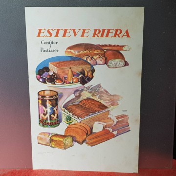 ESTEVE RIERA, CONFITER I PASTISSER.