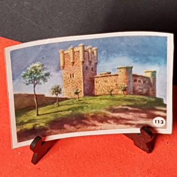 Cromo castillo de los almirantes, Valladolid