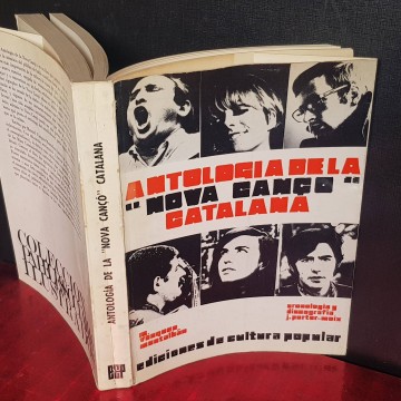ANTOLOGIA DE LA NOVA CANÇÓ CATALANA, MANUEL VÁZQUEZ MONTALBÁN.