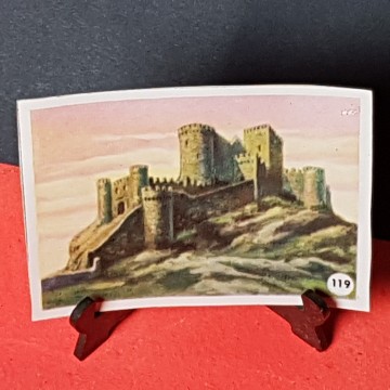 Cromo castillo de almansa, Albacete