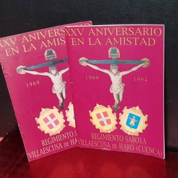 XX ANIVERSARIO EN LA AMISTAD, REGIMIENTO SABOYA.