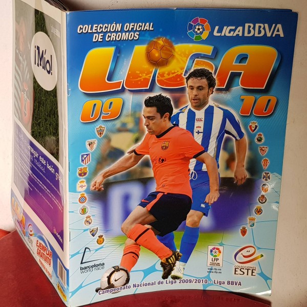 ÁLBUM DE CROMOS LIGA ESTE 09/10.