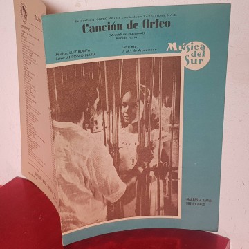 PARTITURA CANCIÓN DE ORFEO.