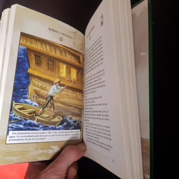 LA ISLA DEL TESORO, ROBERT LOUIS STEVENSON.