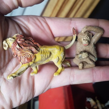 LOTE FIGURAS DE ANIMALES AÑOS 60-70.