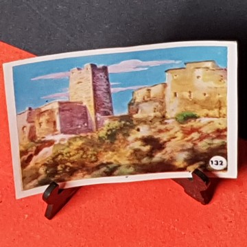 Cromo castillo de buñol, Valencia