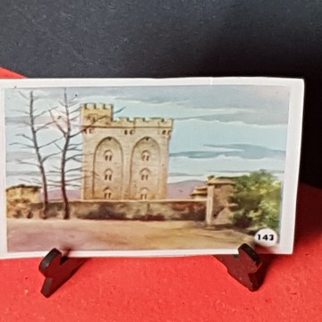 Cromo castillo de Gauteguiz, Artega, vizcaya