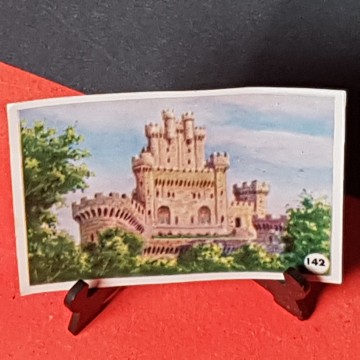 Cromo castillo de butrón, Vizcaya