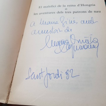 EL MALEFICI DE LA REINA D'HONGRIA, MARIA AURÈLIA CAPMANY (FIRMAT).