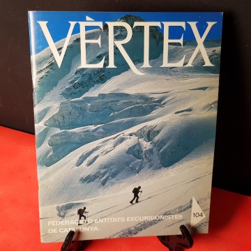 Revista d'escalada ascensions muntanyisme senderisme itineraris vèrtex 104 març abril 1985 comprar