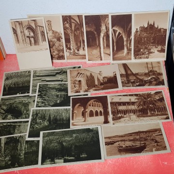 LOTE 19 POSTALES DE MALLORCA.