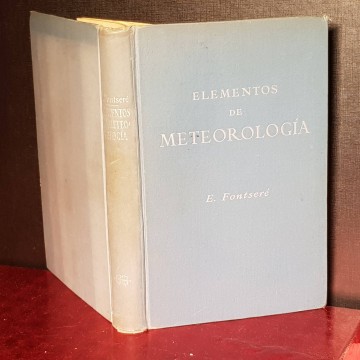 ELEMENTOS DE METEOROLOGÍA, EDUARDO FONTSERÉ.