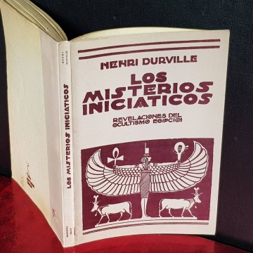 LOS MISTERIOS INICIÁTICOS, HENRI DURVILLE.